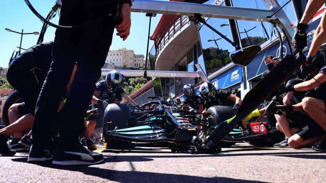 2021 Monaco Grand Prix, Thursday - Valtteri Bottas (image courtesy Mercedes-AMG Petronas)