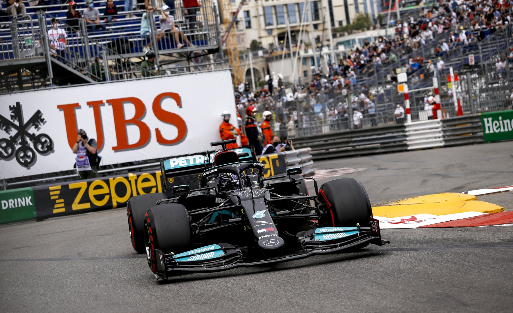 2021 Monaco Grand Prix, Saturday - Lewis Hamilton (image courtesy Mercedes-AMG Petronas)