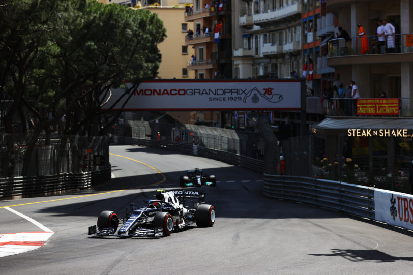 2021 Monaco Grand Prix, Sunday - Pierre Gasly (image courtesy Scuderia AlphaTauri)