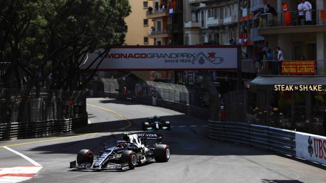 2021 Monaco Grand Prix, Sunday - Pierre Gasly (image courtesy Scuderia AlphaTauri)