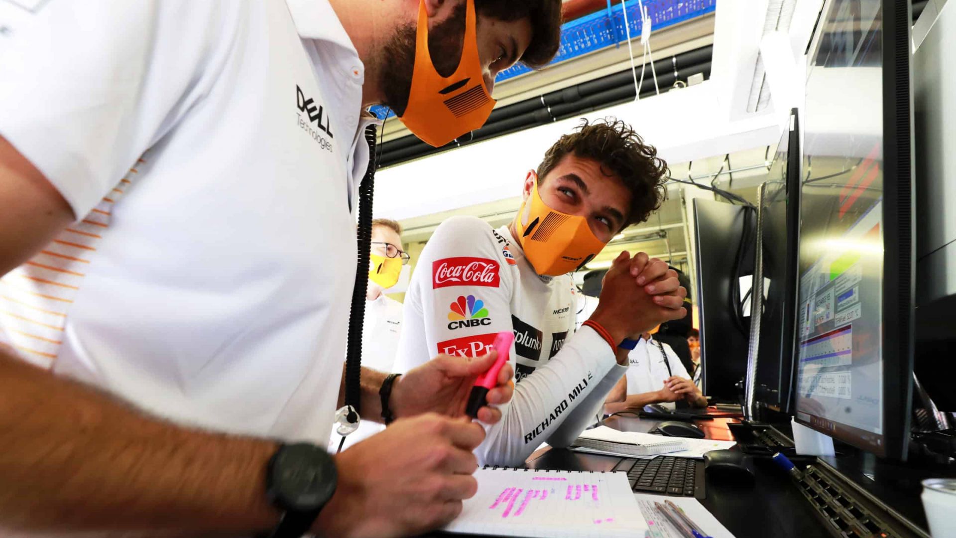 Lando Norris, McLaren 2021 Styrian Grand Prix, Saturday - Lando Norris (image courtesy McLaren)