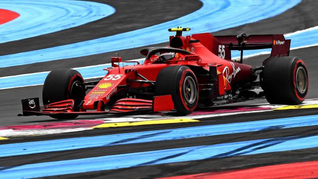 2021 French Grand Prix, Saturday - Carlos Sainz (image courtesy Scuderia Ferrari)
