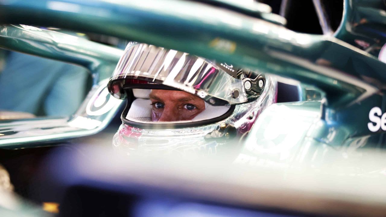 2021 Azerbaijan Grand Prix, Friday - Sebastian Vettel (image courtesy Aston Martin F1 Team)