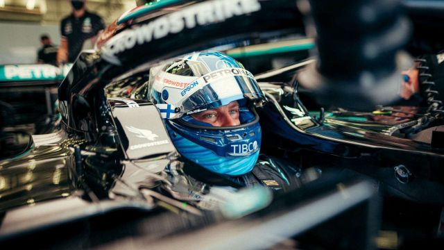 2021 Bahrain Grand Prix, Friday - Valtteri Bottas (image courtesy Mercedes-AMG Petronas)