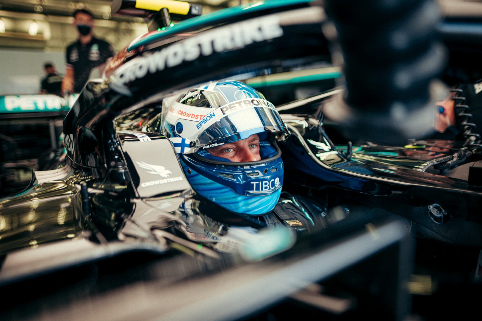 2021 Bahrain Grand Prix, Friday - Valtteri Bottas (image courtesy Mercedes-AMG Petronas)