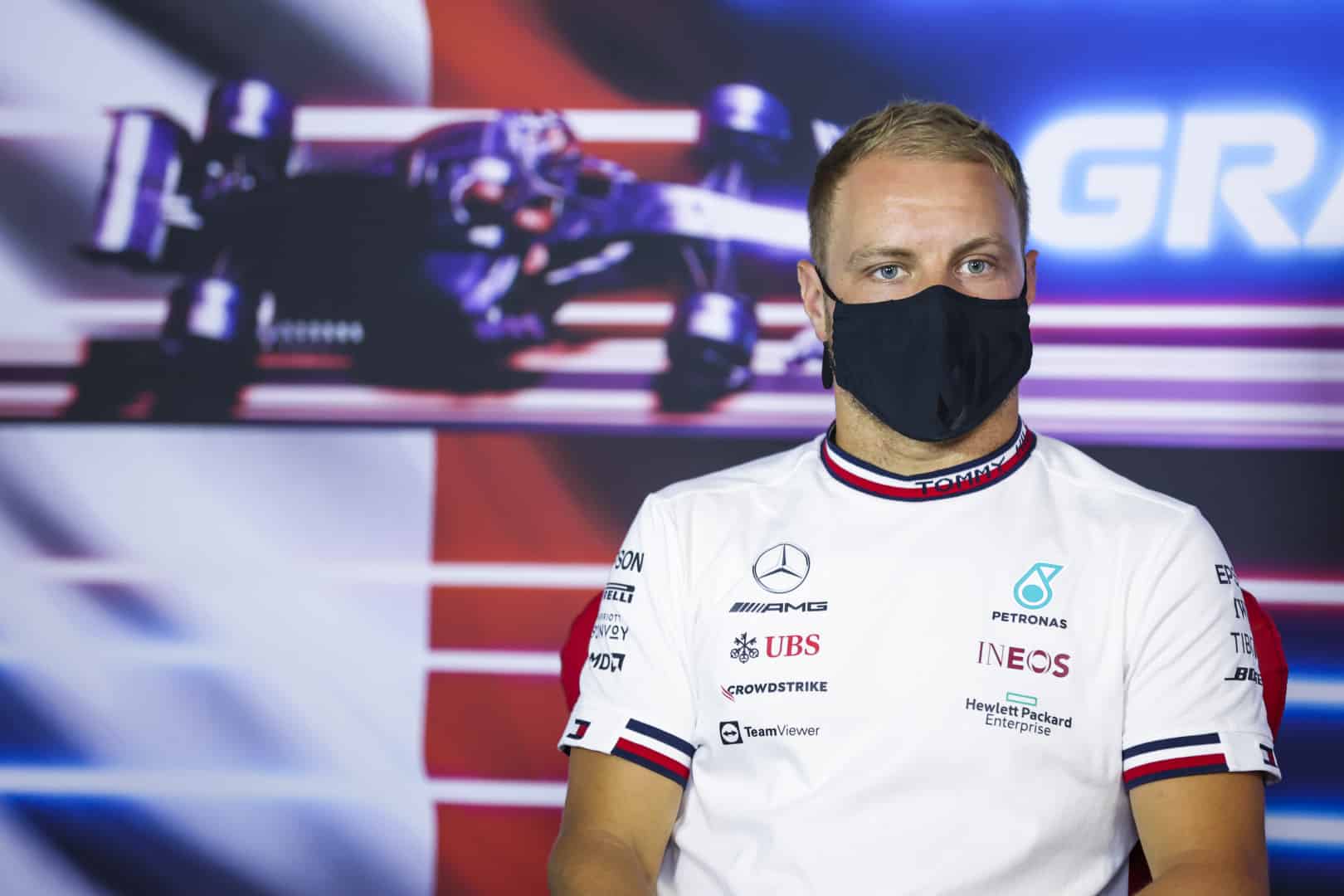 2021 French Grand Prix, Thursday - Valtteri Bottas (image courtesy Mercedes-AMG Petronas)