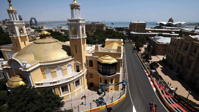2021 Azerbaijan Grand Prix, Friday - Sergio Perez (image courtesy Red Bull Racing)