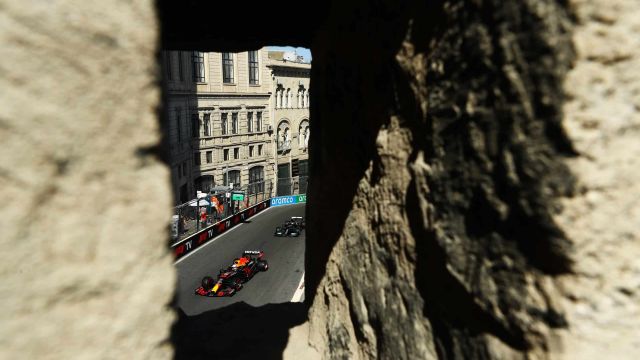2021 Azerbaijan Grand Prix, Saturday - Max Verstappen (image courtesy Red Bull Racing)