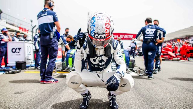 2021 French Grand Prix, Sunday - Pierre Gasly (image courtesy Scuderia AlphaTauri)