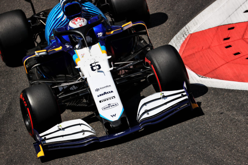 2021 Azerbaijan Grand Prix, Nicholas Latifi (image credit Williams F1 Team)