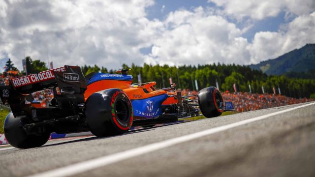 2021 Austrian Grand Prix, Saturday - Lando Norris (image courtesy McLaren)