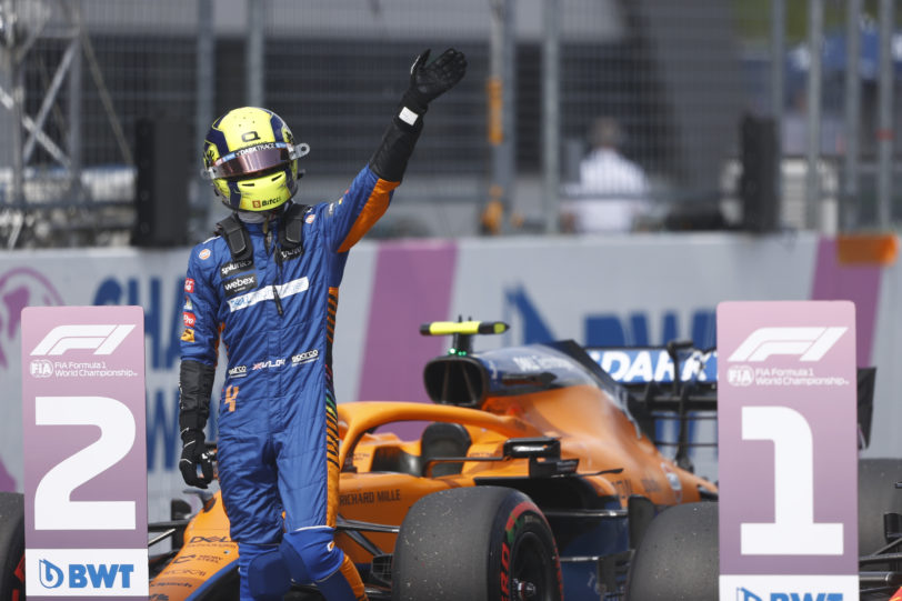 2021 Austrian Grand Prix, Saturday - Lando Norris (image courtesy McLaren)