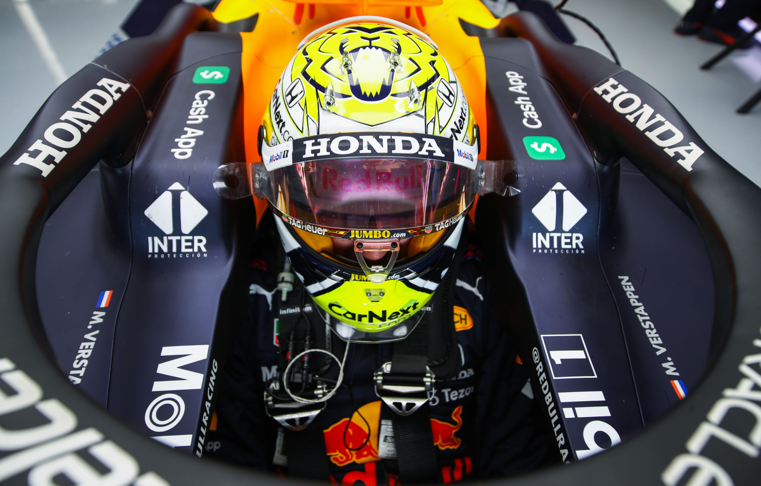 2021 Austrian Grand Prix, Friday - Max Verstappen (image courtesy Red Bull Racing)