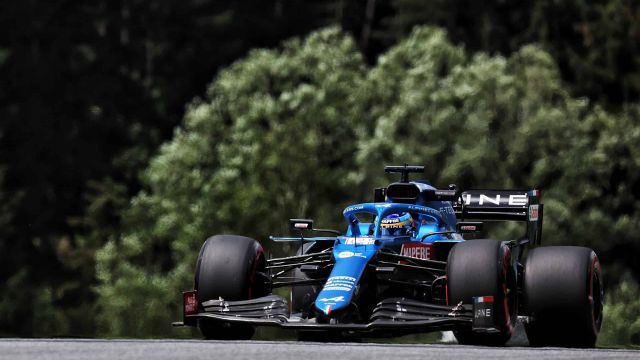2021 Styrian Grand Prix - Fernando Alonso (image courtesy Alpine F1 Team)