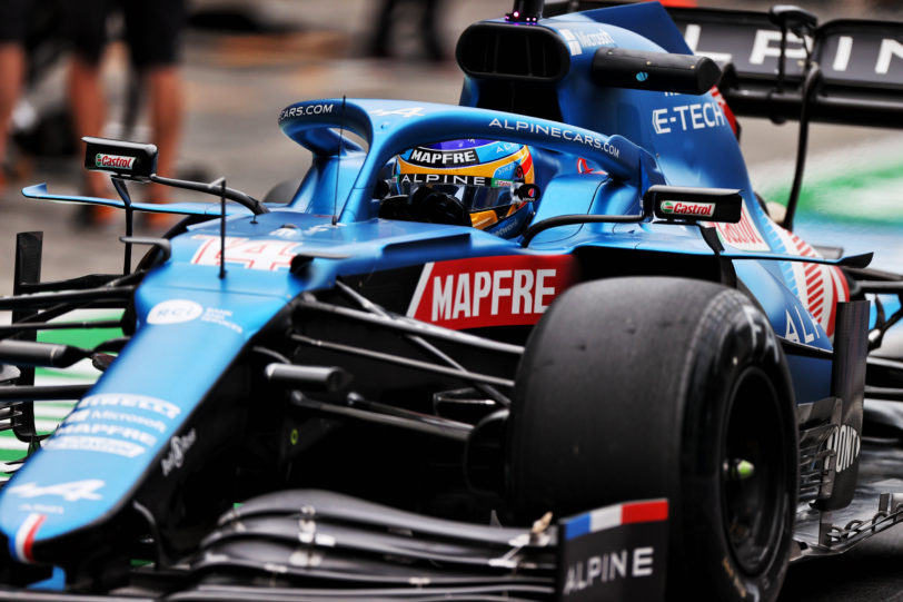 Fernando Alonso (ESP) Alpine F1 Team A521. Austrian Grand Prix, Friday 2nd July 2021. Spielberg, Austria (image courtesy Alpine F1 Team)