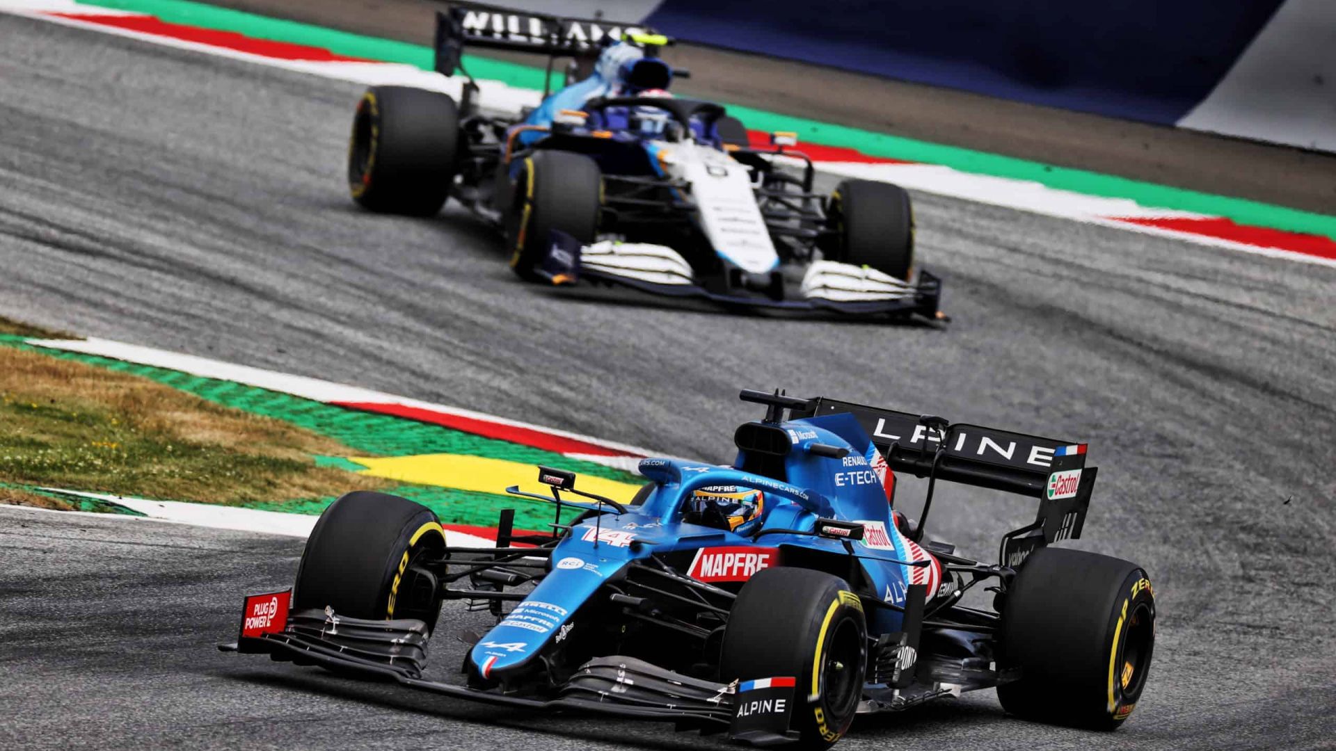 2021 Austrian Grand Prix, Sunday - Fernando Alonso (image courtesy Alpine f1 Team)