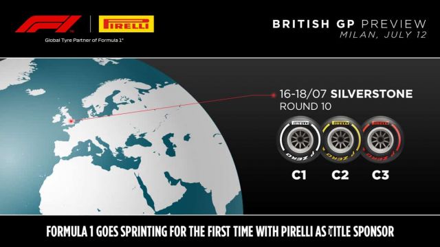 2021 British Grand Prix Tyre Compounds