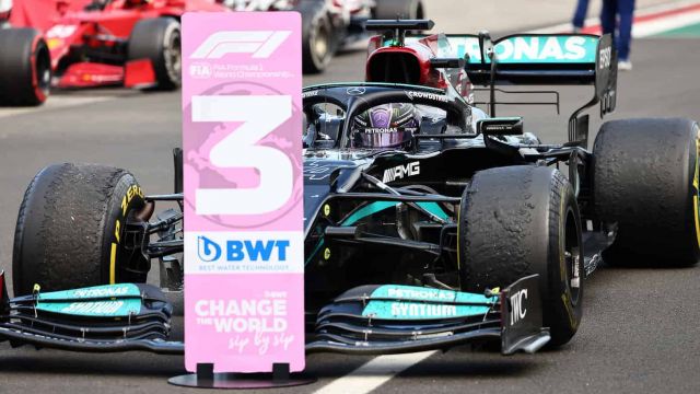 2021 Hungarian Grand Prix, Sunday - Lewis Hamilton (image courtesy Mercedes-AMG Petronas)