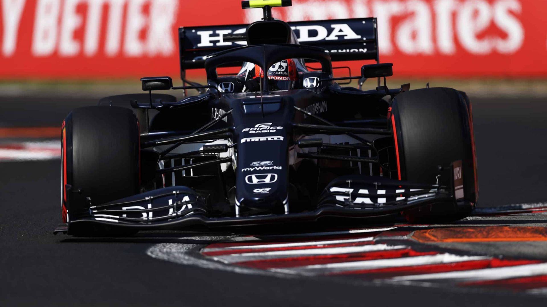 2021 Hungarian Grand Prix, Saturday - Pierre Gasly (image courtesy Scuderia AlphaTauri)