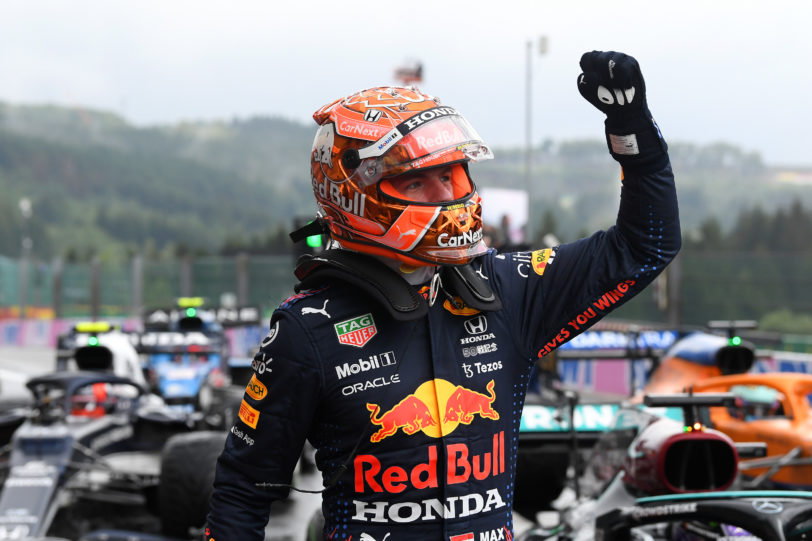 2021 Belgian Grand Prix, Saturday - Max Verstappen (image courtesy Red Bull Racing)