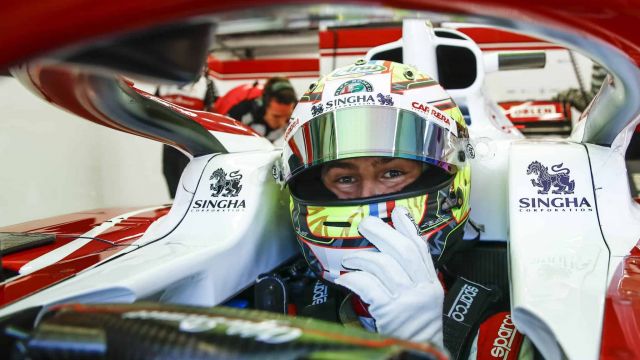 Theo Pourchaire debut F1 test Theo Pourchaire