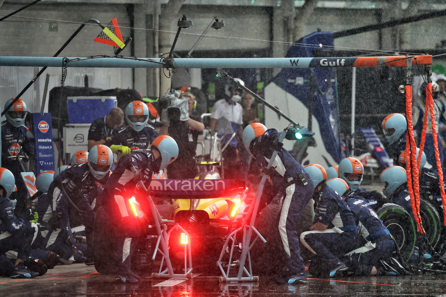 Motor Racing Formula One World Championship Brazilian Grand Prix Race Day Sao Paulo, Brazil