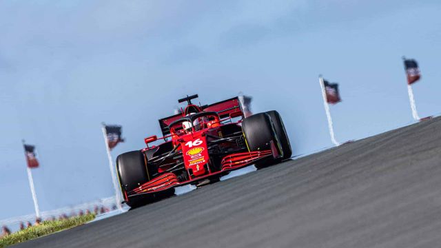 2021 Dutch Grand Prix, Saturday - Charles Leclerc (image courtesy Scuderia Ferrari Press Office)