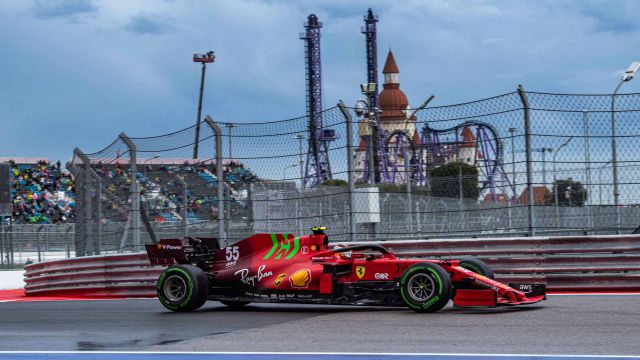 Carlos Sainz Gp Russia F1/2021 Sabato 25/09/2021 Credit: @scuderia Ferrari Press Office