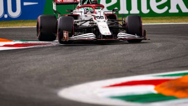 2021 Italian Grand Prix, Friday - Antonio Giovinazzi (image courtesy Alfa Romeo)