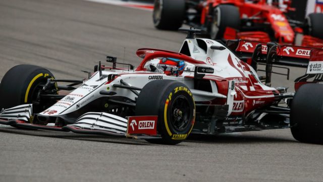 Kimi Raikkonen | 2021 Russian Grand Prix Sunday