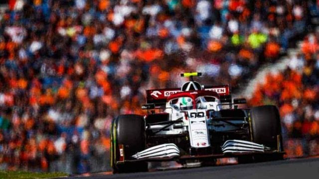 2021 Dutch Grand Prix, Saturday - Antonio Giovinazzi (image courtesy Alfa Romeo ORLEN)