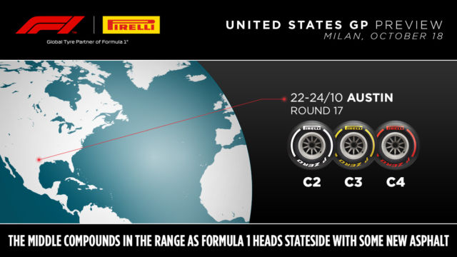 2021 United States Grand Prix Tyre Compounds