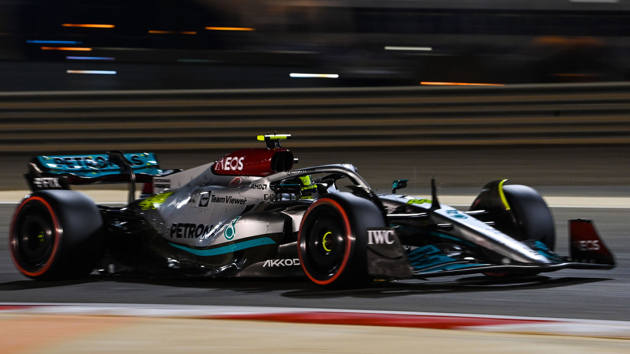 2022 Bahrain Grand Prix, Saturday - Lewis Hamilton