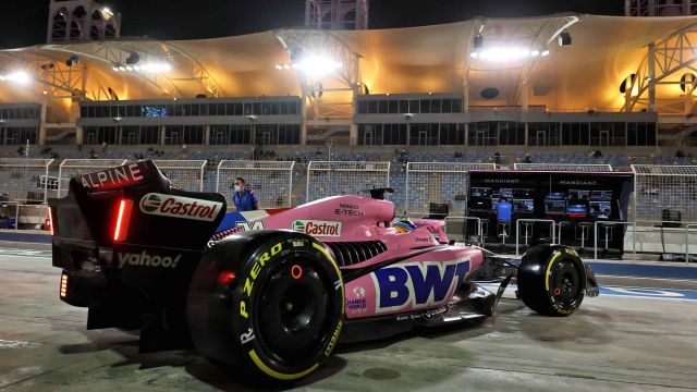 Fernando Alonso (ESP) Alpine F1 Team A522. Formula One Testing, Saturday 12th March 2022. Sakhir, Bahrain.