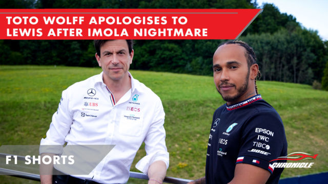 Toto Wolff Apologises To Lewis After Imola Nightmare