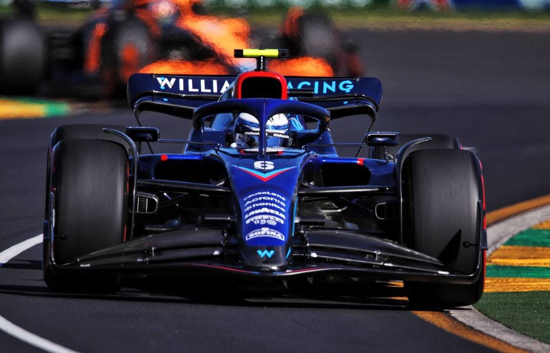 Nicholas Latifi (CDN) Williams Racing FW44. Australian Grand Prix, Friday 8th April 2022. Albert Park, Melbourne, Australia.
