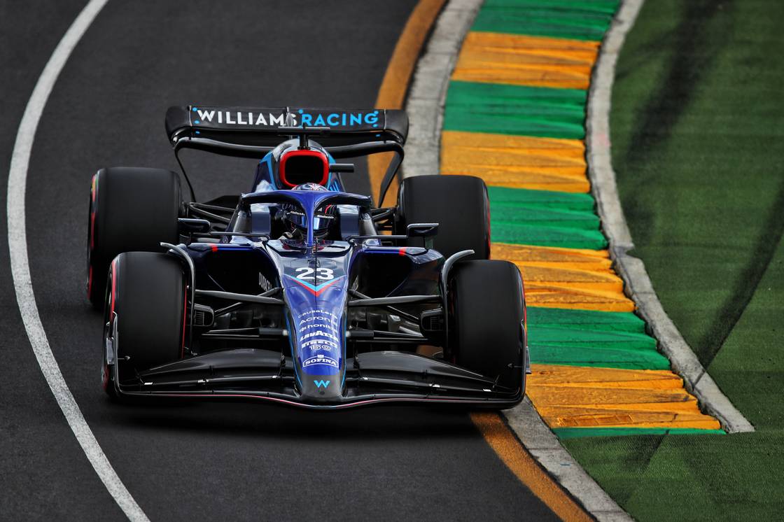 Alex Albon (THA) Williams Racing FW44. Australian Grand Prix, Saturday 9th April 2022. Albert Park, Melbourne, Australia.