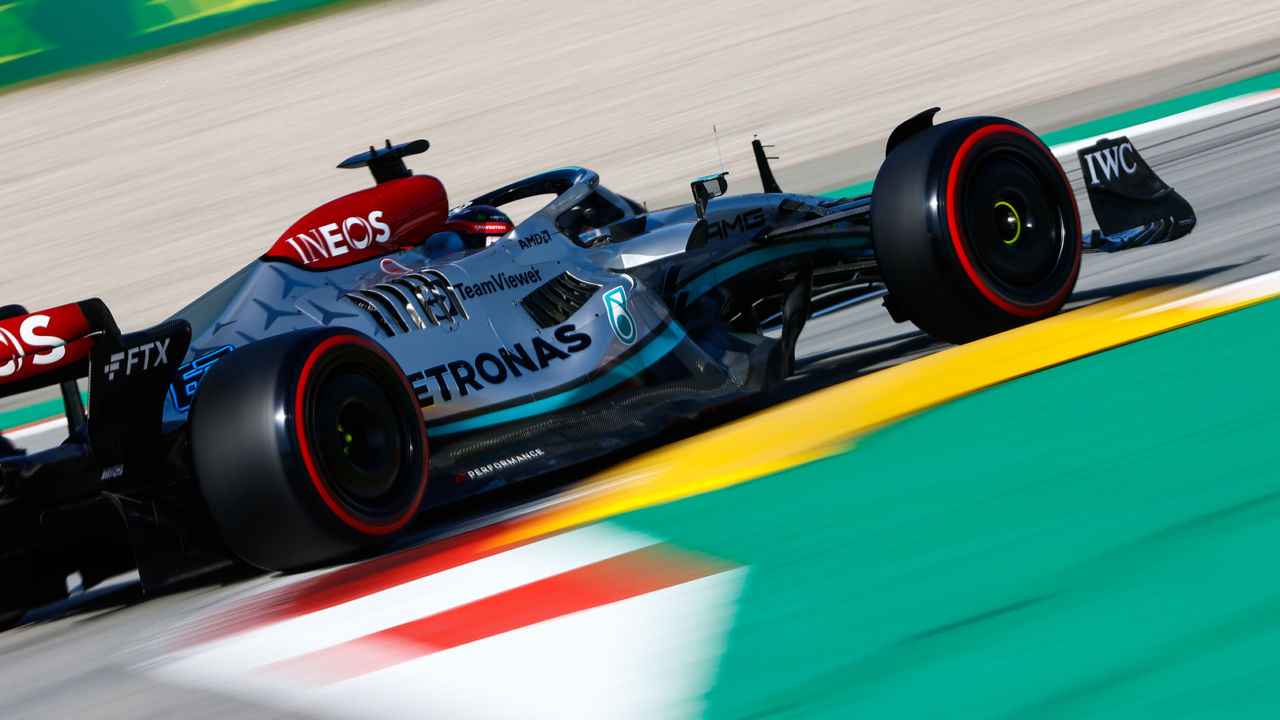 2022 Spanish Grand Prix 2022, Friday - George Russell - Mercedes