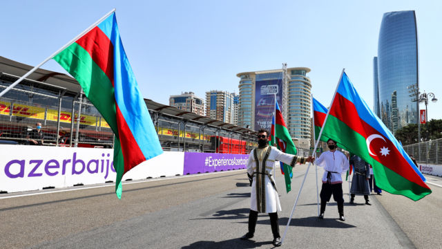 Motor Racing Formula One World Championship Azerbaijan Grand Prix Preparation Day Baku, Azerbaijan