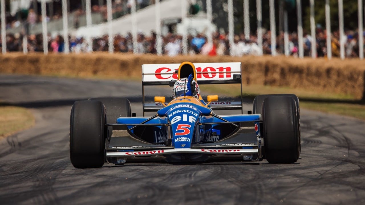 Nigel Mansell Reunited With 1992 Championship Winning Car