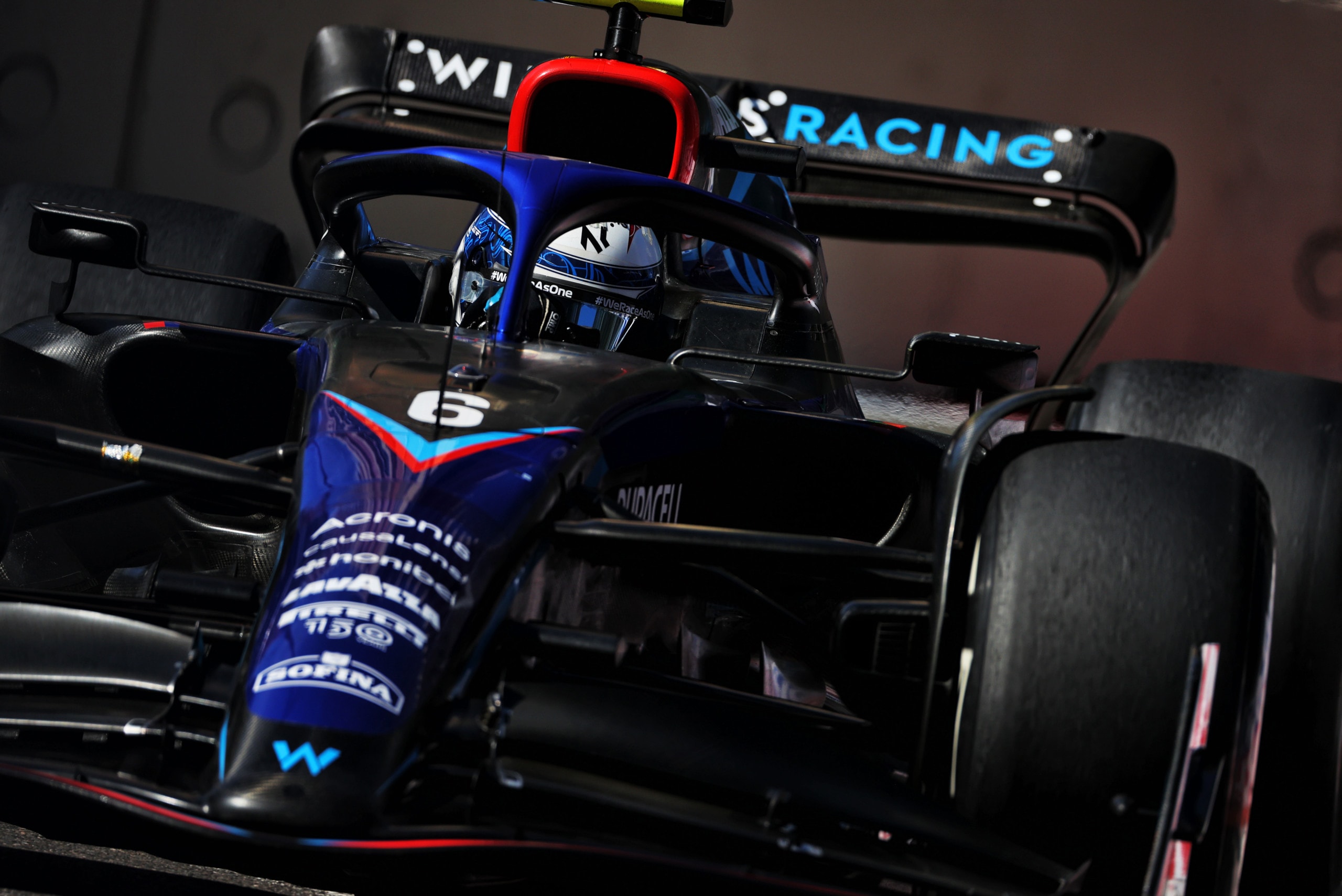 Nicholas Latifi (CDN) Williams Racing FW44. Azerbaijan Grand Prix, Sunday 12th June 2022. Baku City Circuit, Azerbaijan.