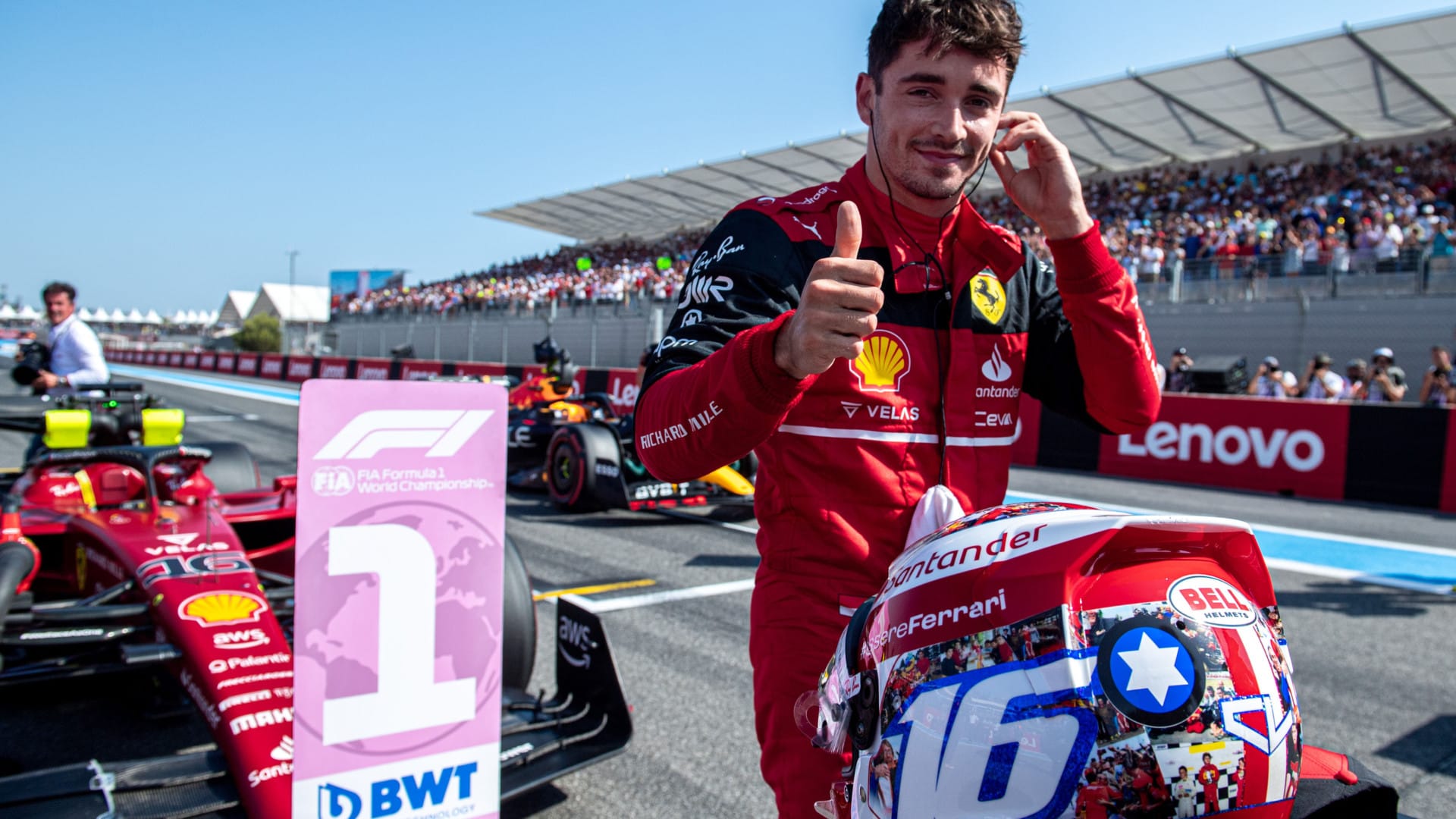 Gp Francia F1/2022 Sabato 23/07/2022 Credit: @scuderia Ferrari Press Office - Charles Leclerc