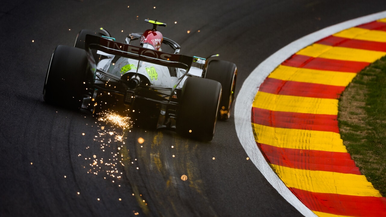 2022 Belgian Grand Prix, Saturday - Lewis Hamilton