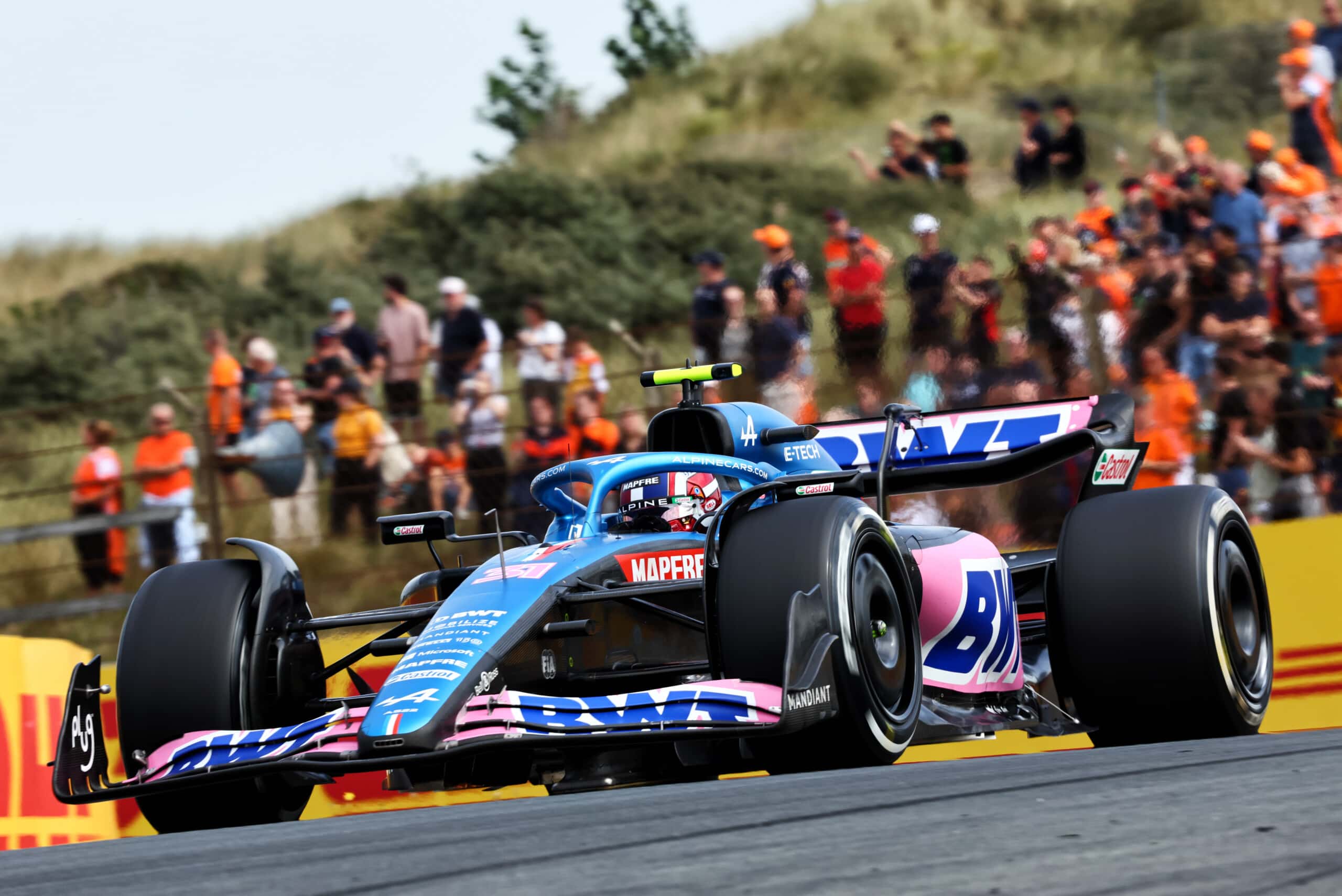Esteban Ocon (FRA) Alpine F1 Team A522. Dutch Grand Prix, Friday 2nd September 2022. Zandvoort, Netherlands.