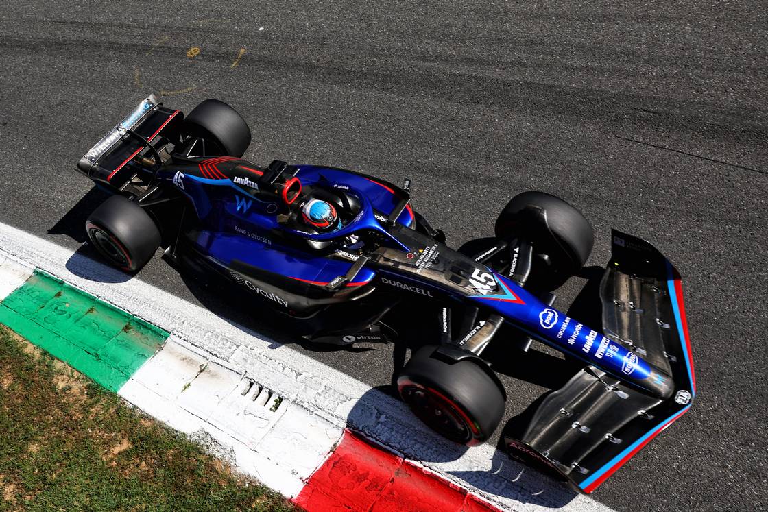 Nyck de Vries (NLD) Williams Racing FW44 Reserve Driver. Italian Grand Prix, Saturday 10th September 2022. Monza Italy.