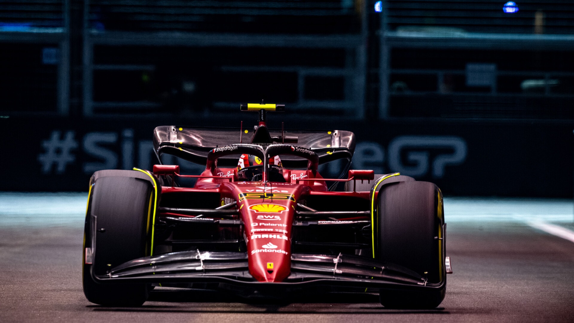 Carlos Sainz Heads Ferrari 1-2 In Singapore GP Practice F1 News