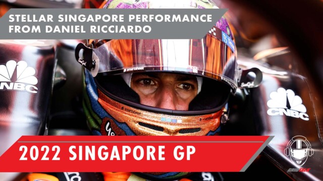 Stellar Singapore Performance From Daniel Ricciardo