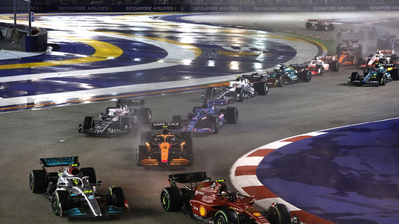 2022 Singapore Grand Prix 2022, Sunday