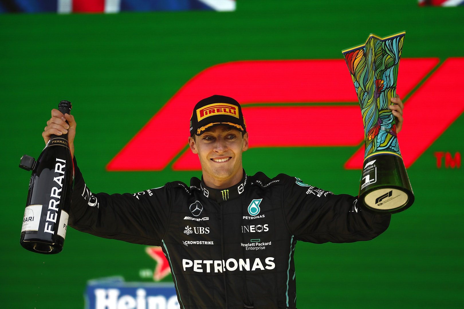 Formula 1: George Russell claims first Grand Prix win in Brazil