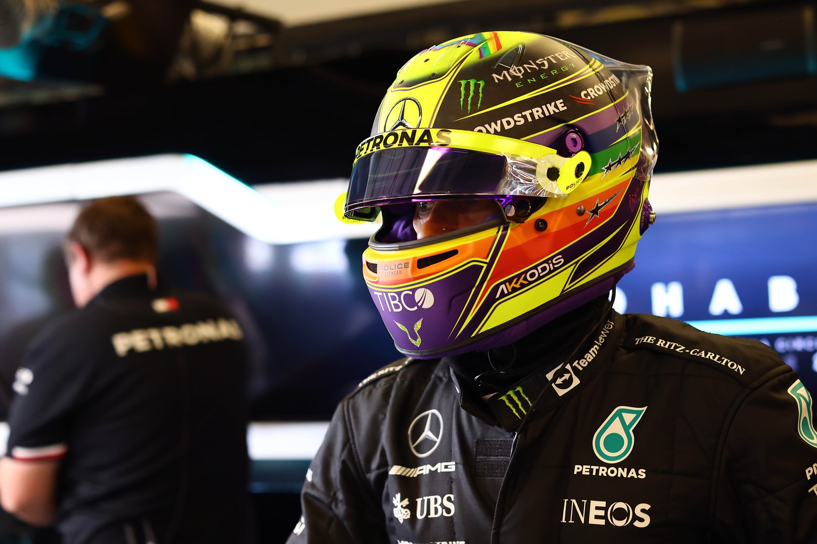 2022 Abu Dhabi Grand Prix, Friday - Lewis Hamilton